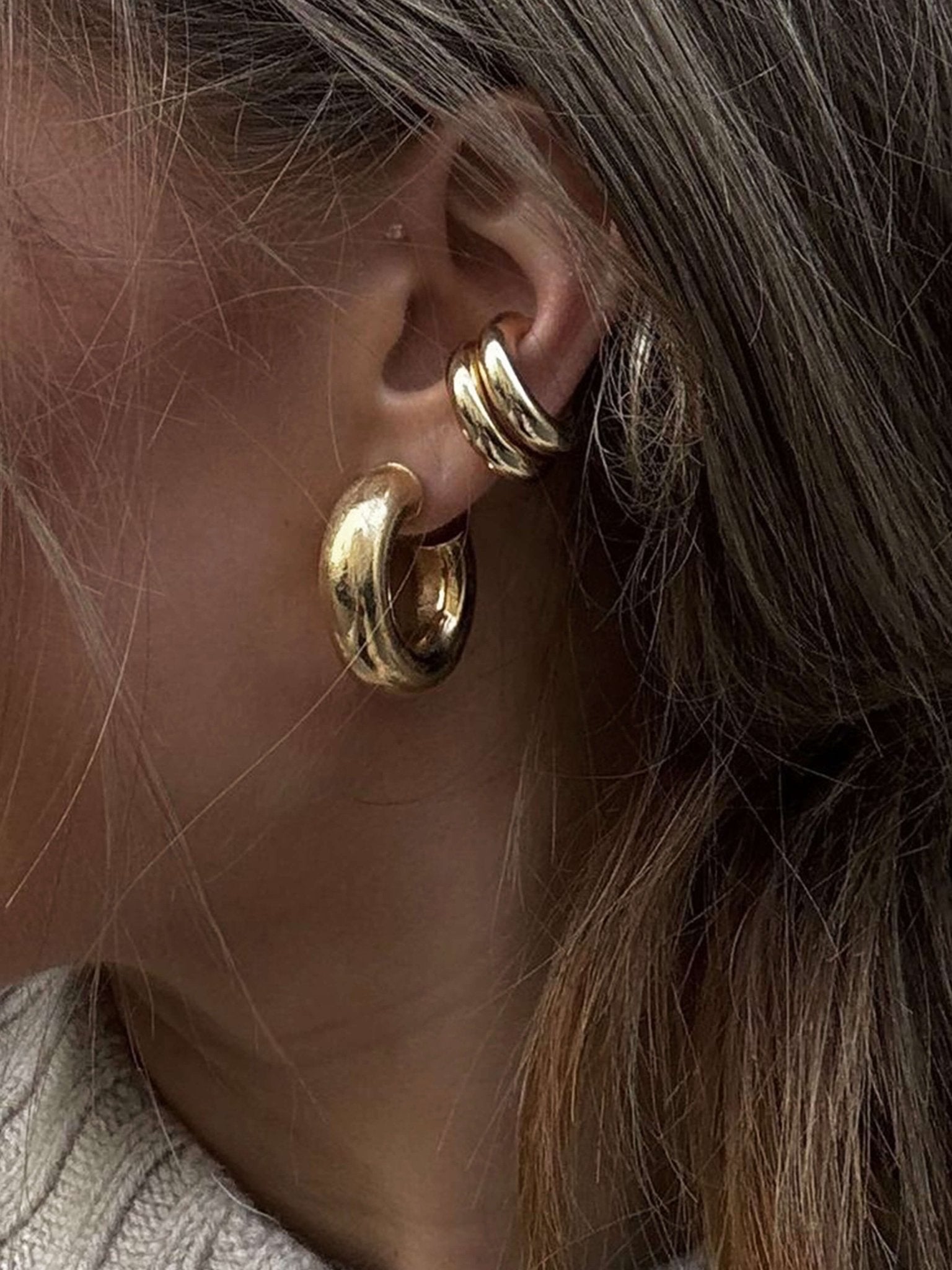 Classic Chunky Statement Hoops